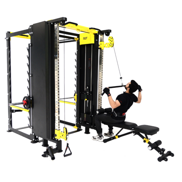 Functional Cable Cross 3D Smith Machine MSFFIT