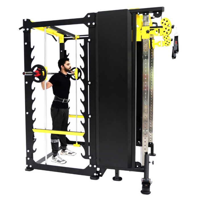 Functional Cable Cross 3D Smith Machine MSFFIT