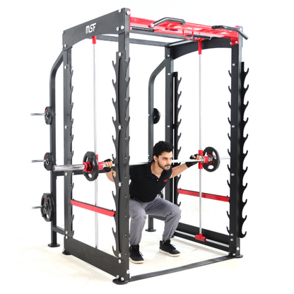 3D Smith Machine with Front Squat Rack