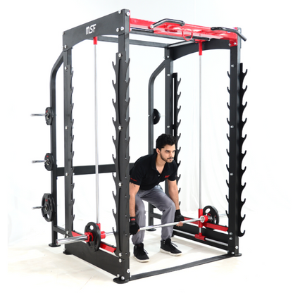 3D Smith Machine with Front Squat Rack