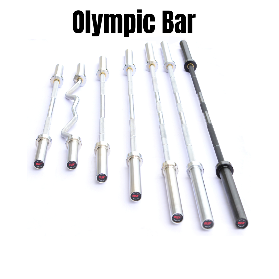 Olympic Rods with Spring Collar (Heavy Duty)