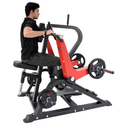 Seated Rowing with Chest Support (Plate Loaded)