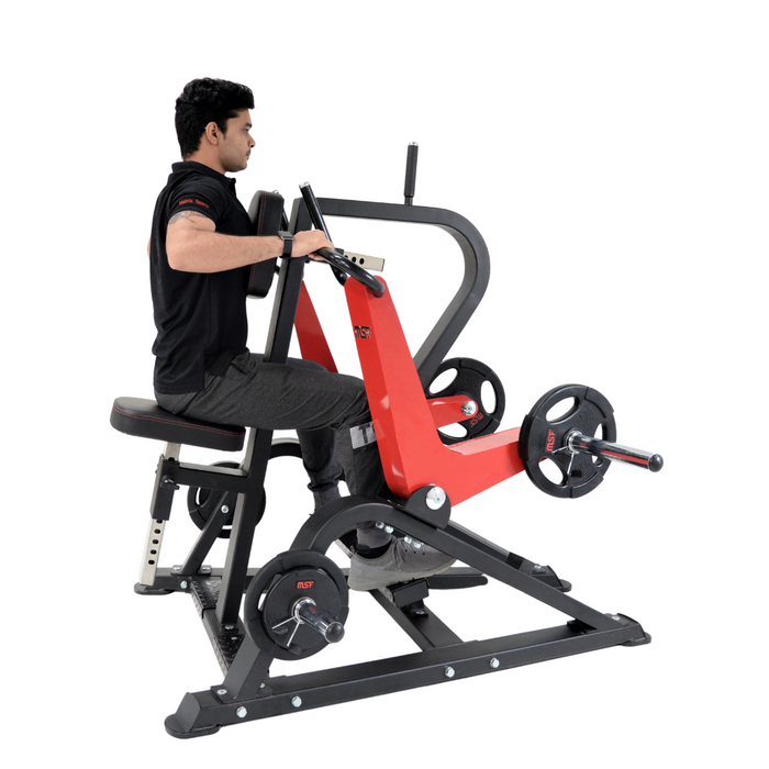 Seated Rowing with Chest Support (Plate Loaded)