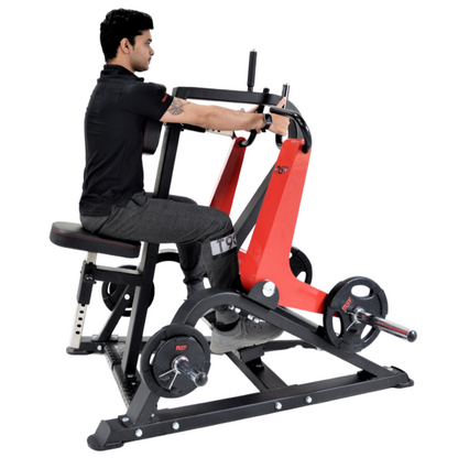 Seated Rowing with Chest Support (Plate Loaded)