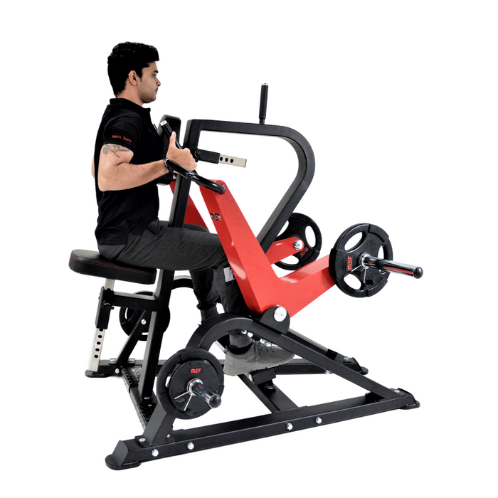 Seated Rowing with Chest Support (Plate Loaded)