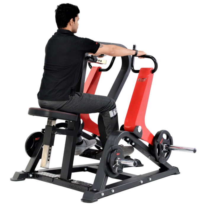 Seated Rowing with Chest Support (Plate Loaded)