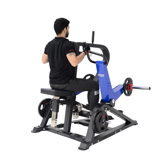 Seated Rowing with Chest Support (Plate Loaded)