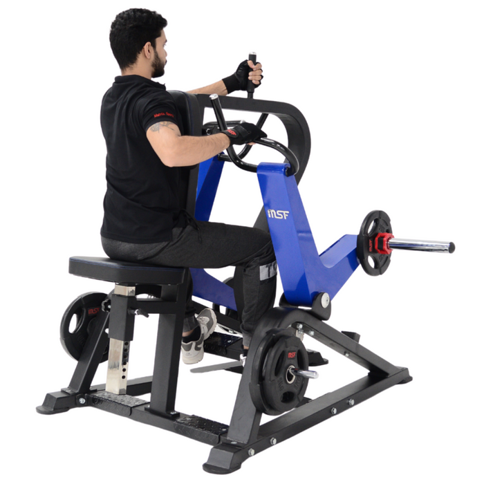 Seated Rowing with Chest Support (Plate Loaded)