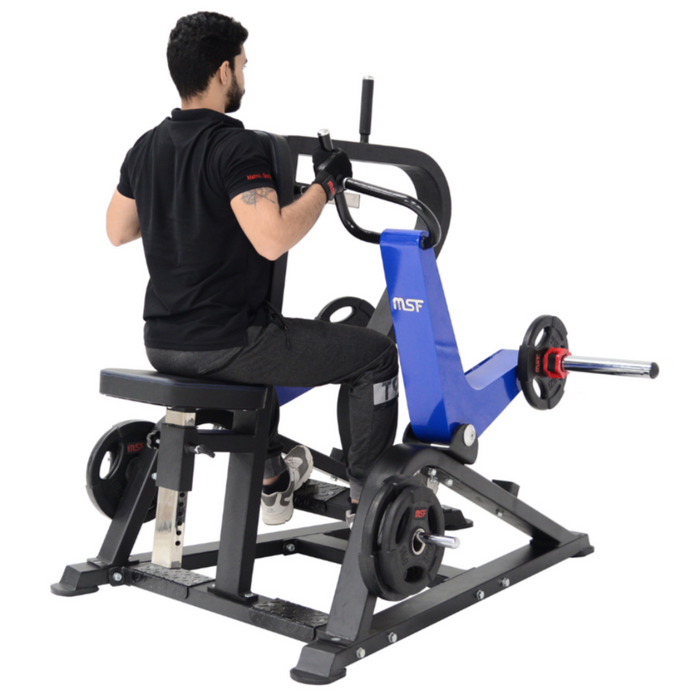 Seated Rowing with Chest Support (Plate Loaded)