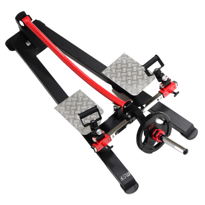 T-Bar Rowing with D-Handle (Plate Loaded)
