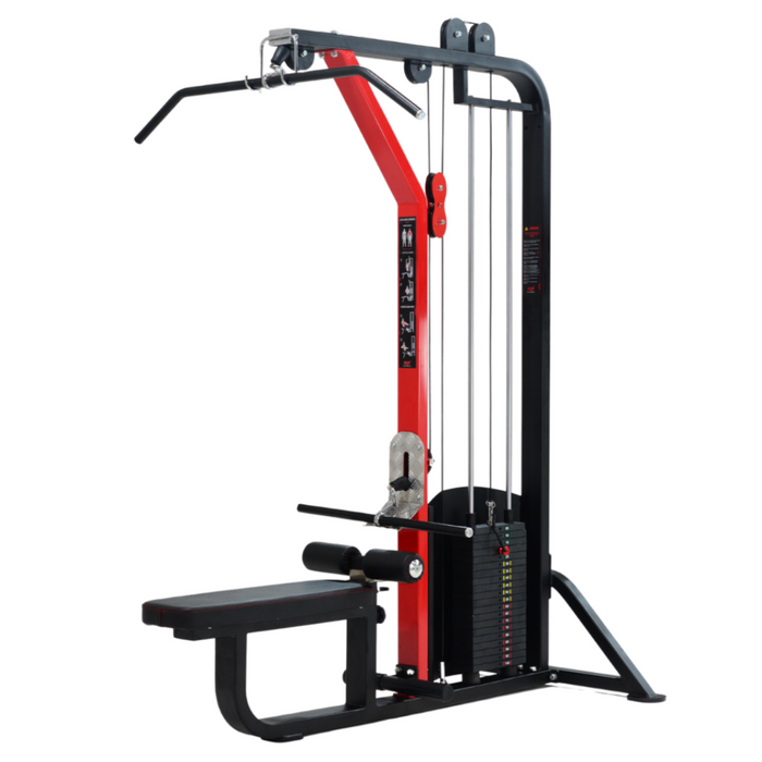 Lat Pulldown Seated Rowing Alpha MSFFIT