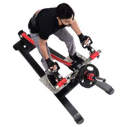 T-Bar Rowing with D-Handle (Plate Loaded)