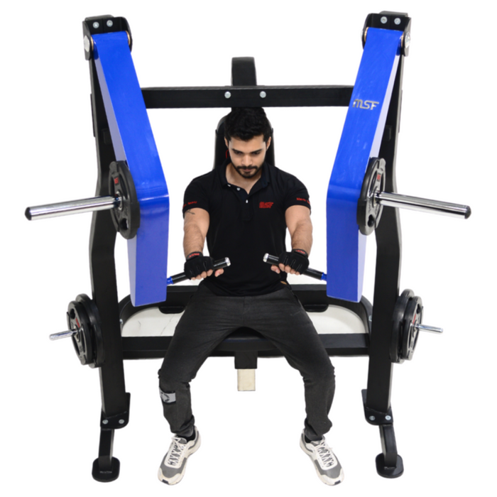 Seated Chest Press (Plate Loaded)