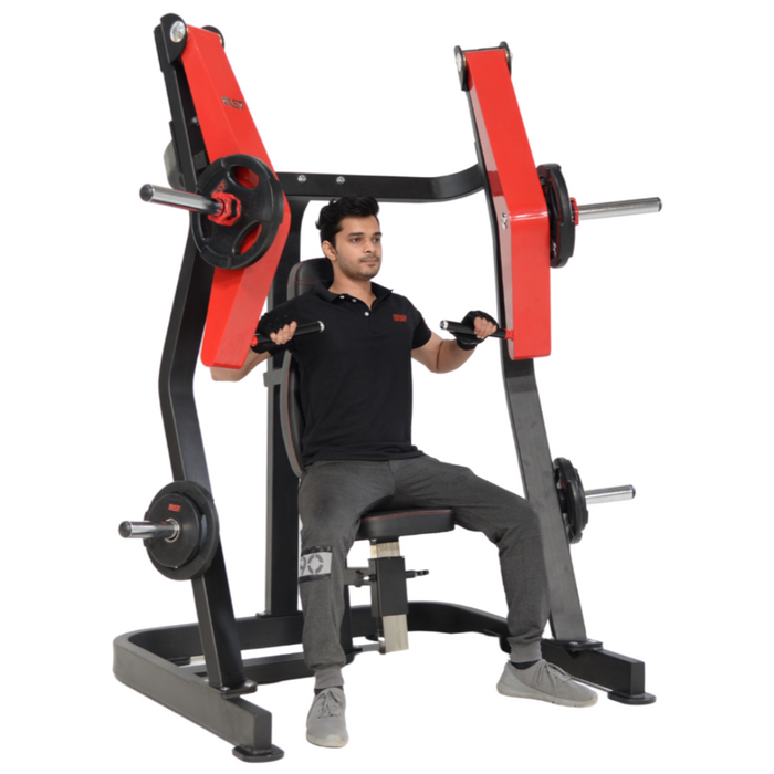 Seated Chest Press (Plate Loaded)