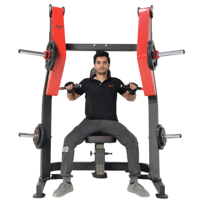 Seated Chest Press (Plate Loaded)