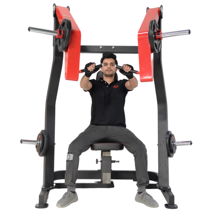 Seated Chest Press (Plate Loaded)