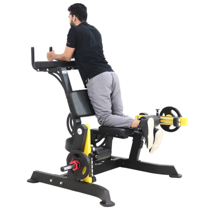 Standing Leg Curl Plate Loaded